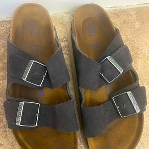 Birkenstock grey Sandles- size 8.5